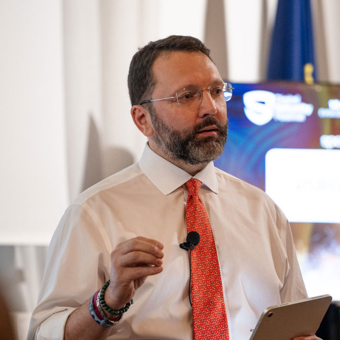 Michele Zizza, dottore di ricerca e docente a contratto all'Università della Tuscia, relatore al Digital Security Festival